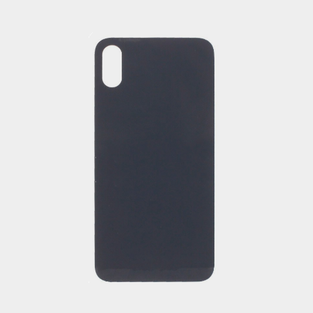 Задняя крышка iPhone Xs (стекло) Черный orig fabric