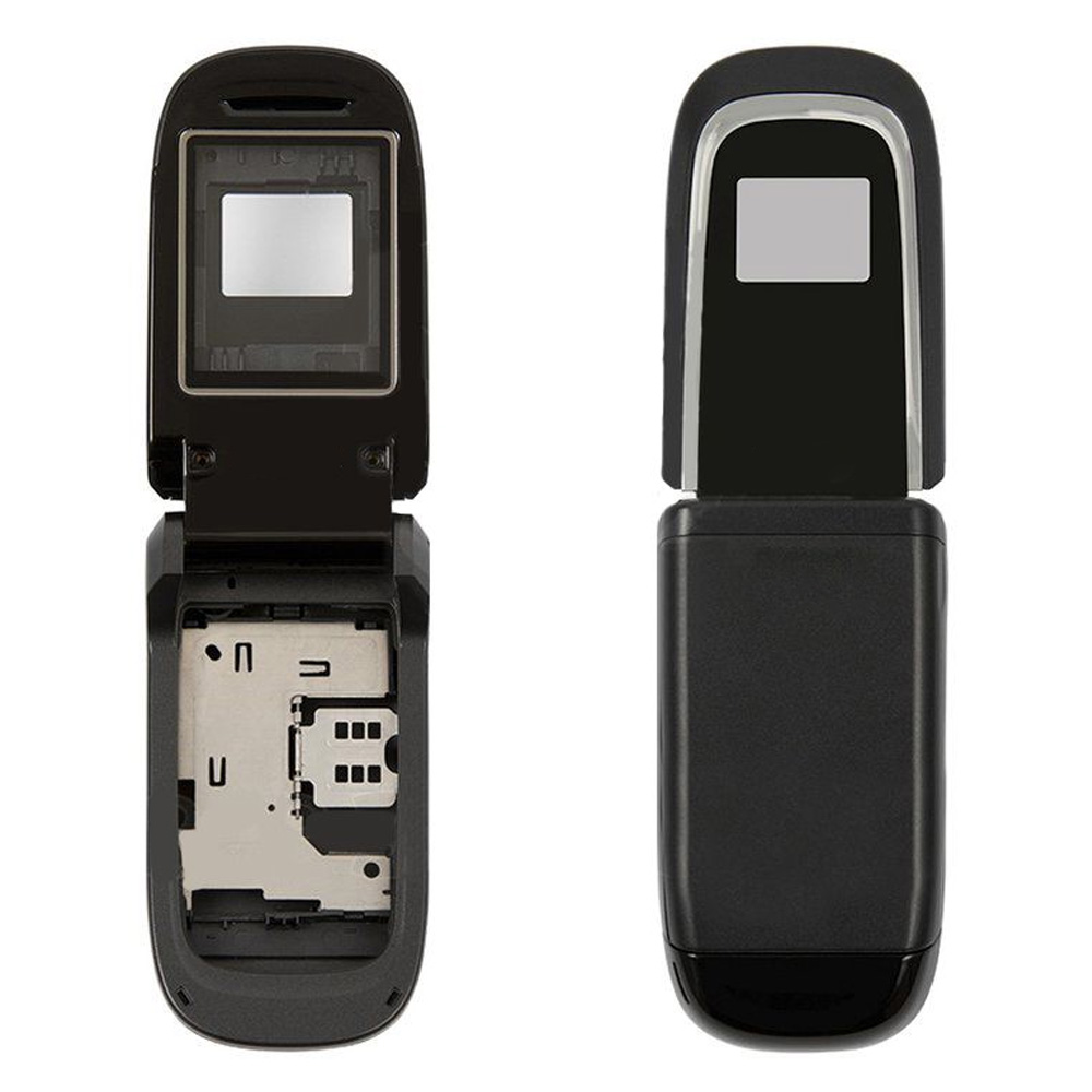 корпус для телефона Nokia 2660 +ср.часть(черный)+клав-ра