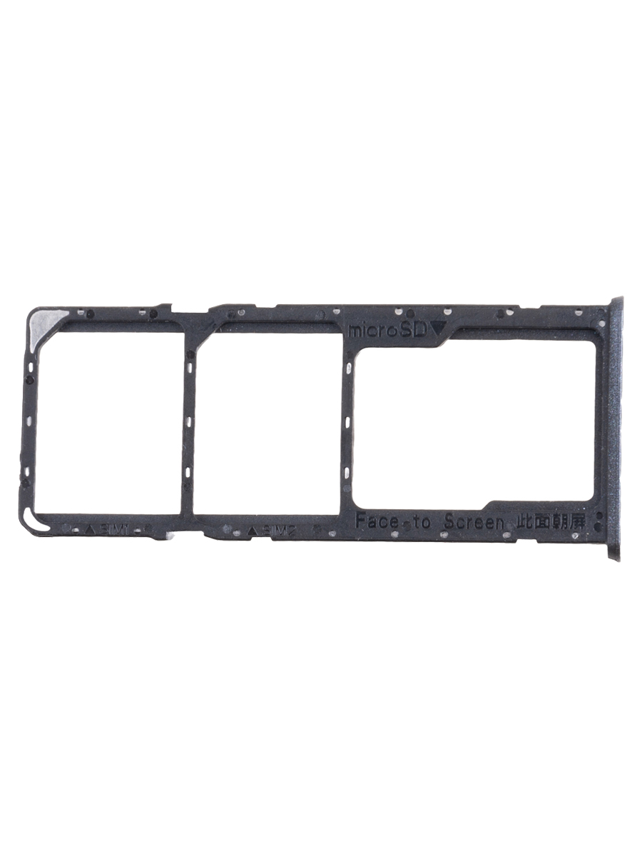 Контейнер SIM Realme Note 60/60x (RMX3933/RMX3938) Черный