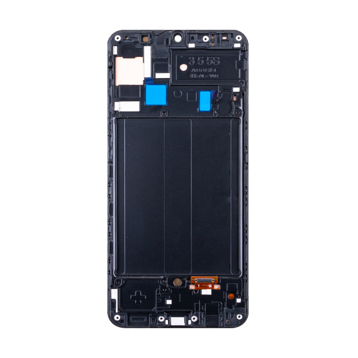 Дисплей для телефона Samsung A305F (A30) модуль Черный - (OLED)