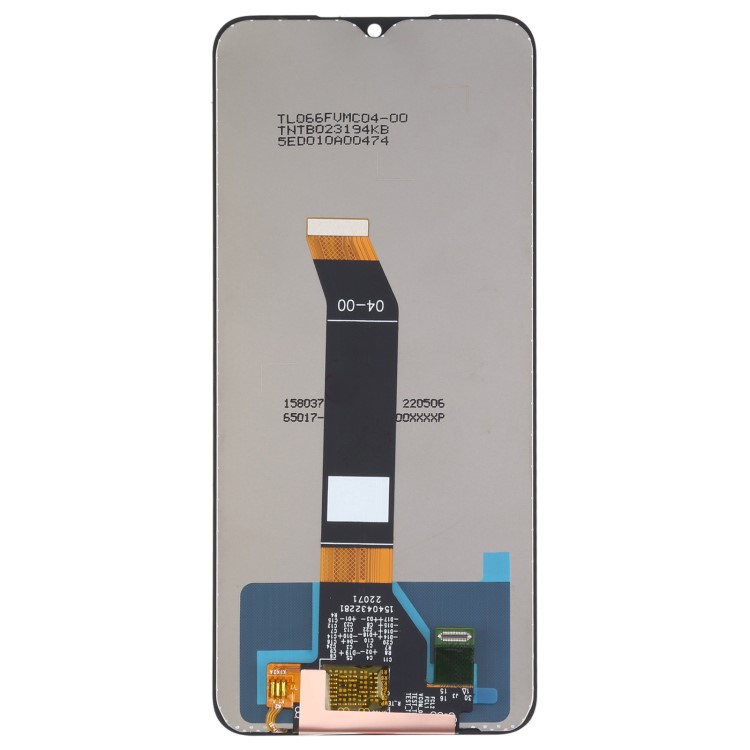 Дисплей для телефона Xiaomi Poco M4 5G/Note 11E 5G (MZB0BF9RU) в сборе Черный - Оригинал