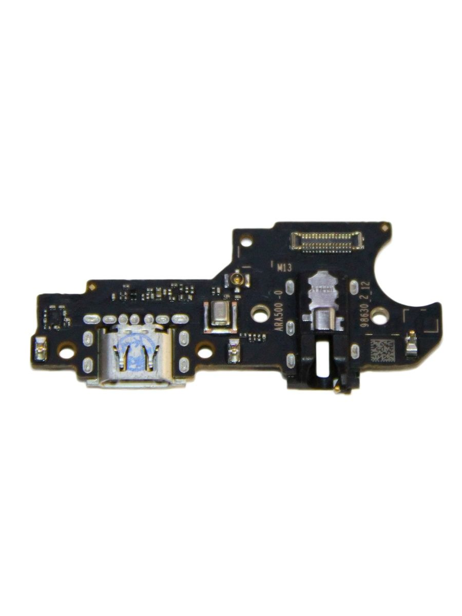 Шлейф Realme C21Y/C25Y (RMX3263/RMX3262/RMX3261) плата на системный разъем/разъем гарнитуры/микрофон
