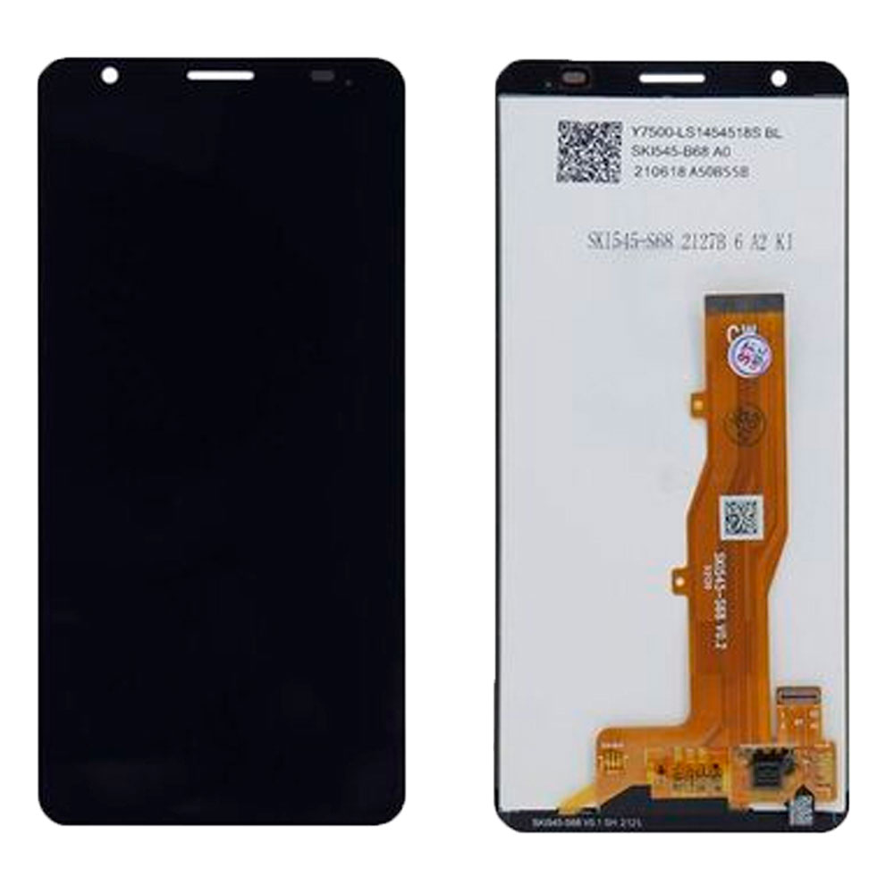 Дисплей для телефона ZTE Blade A3 2020 в сборе с тачскрином Черный