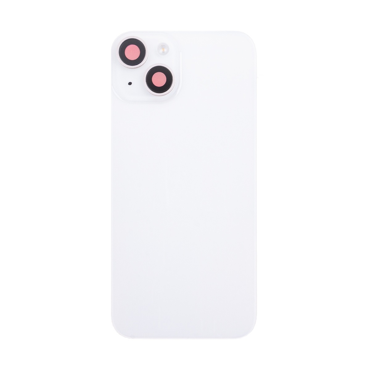 Задняя крышка iPhone 14 (стекло) белый - Премиум
