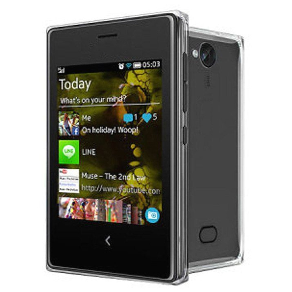 корпус для телефона Nokia 502 Dual (черный)