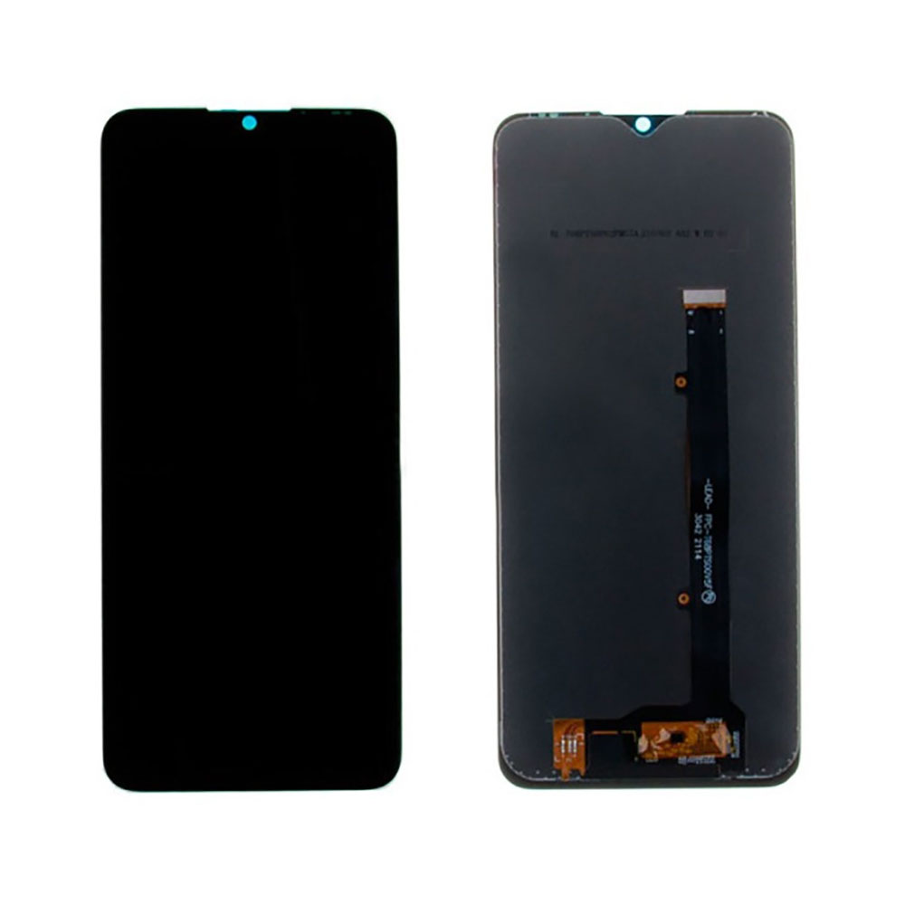Дисплей для телефона ZTE Blade V2020 Smart в сборе с тачскрином Черный