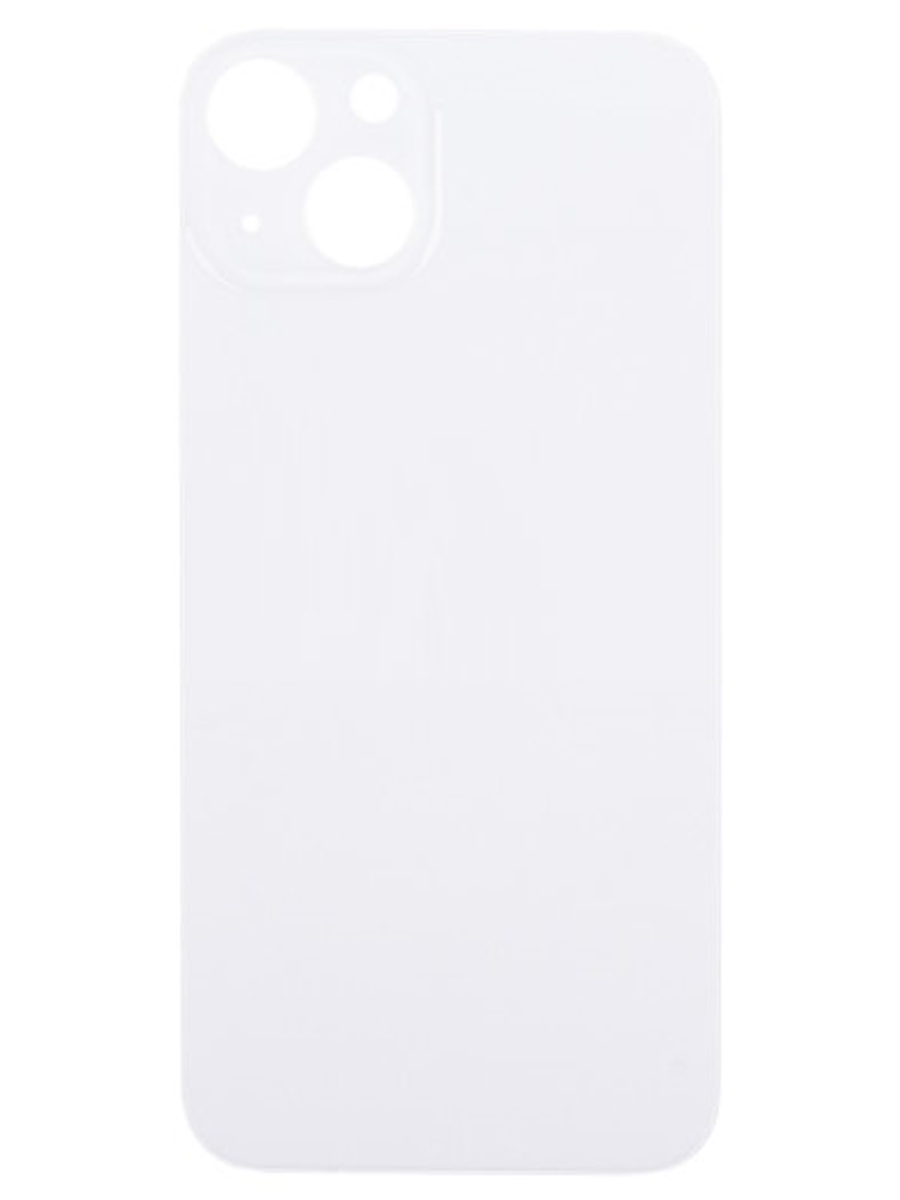 Задняя крышка iPhone 13 (стекло) белый - Премиум