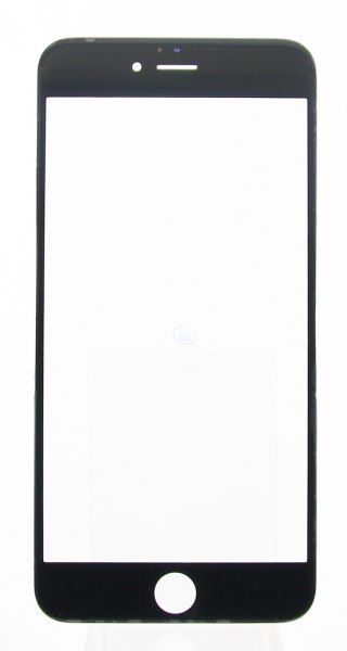 Стекло iPhone 6S Plus в сборе Черное