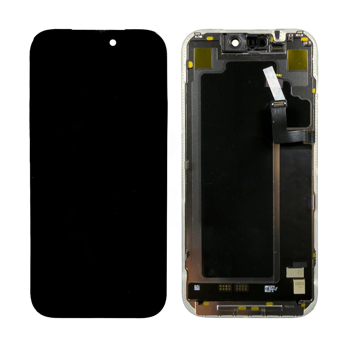 Дисплей для телефона iPhone 17 Pro в сборе с тачскрином Черный - (Soft OLED,Full HD) площадка под IC