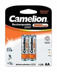 Аккумулятор AA Camelion 2000mAh 2BL 1шт