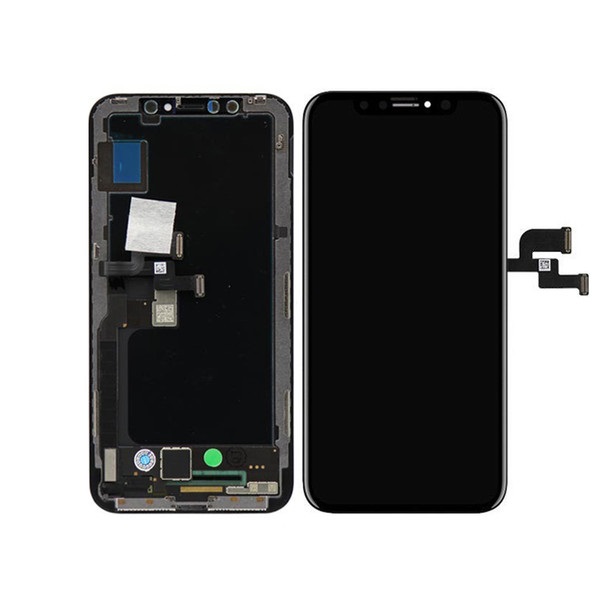 Дисплей для телефона iPhone X в сборе Черный - In-Cell