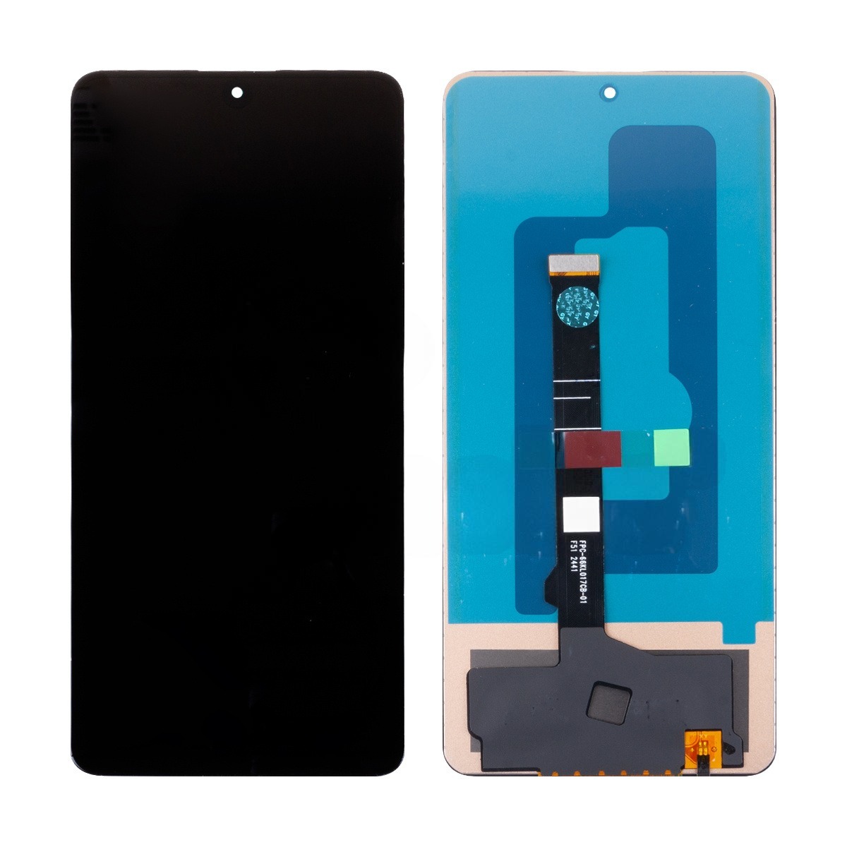 Дисплей для телефона Xiaomi Poco X6 5G/Redmi Note 13 Pro 5G (23122PCD1G) в сборе Черный - In-Cell