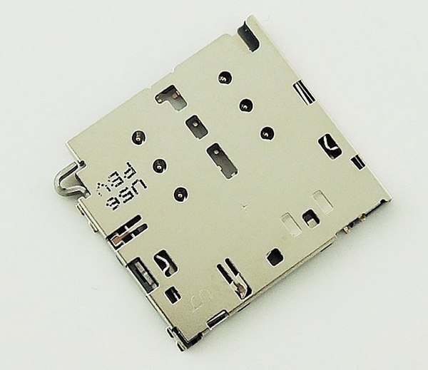Коннектор SIM Samsung N920C/A320F/A520F/A530F/A720F/A730F