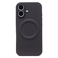 Кейс iPhone 17 силикон SafeMag SM049 черный
