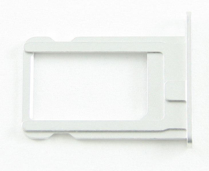 Контейнер SIM iPhone 5S/SE Серебро