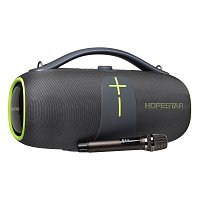 Колонка Hopestar A85 (Bluetooth/USB/MicroSD/AUX/TF/TWS/P.bank) 400W серая