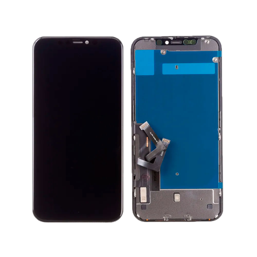 Дисплей для телефона iPhone 11 в сборе Черный - Оригинал