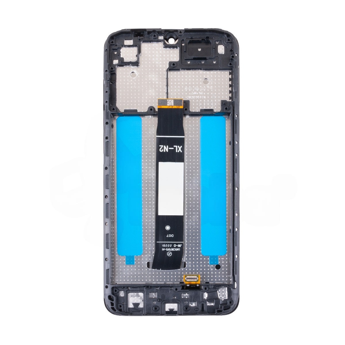Дисплей для телефона Xiaomi Poco C51 (2302EPCC4I/2305EPCC4G) модуль с рамкой Черный - Оригинал