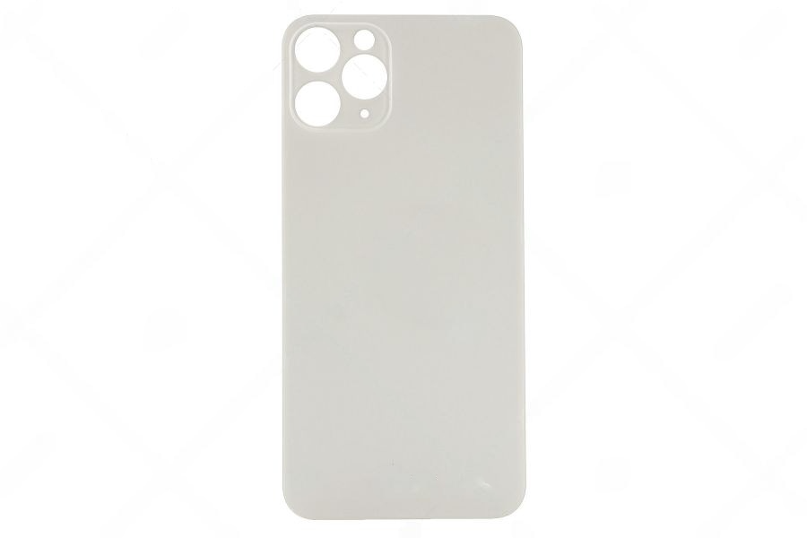 Задняя крышка iPhone 11 Pro Max (стекло) белый - orig fabric