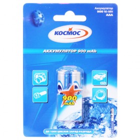 Аккумулятор AAA Космос 900 mAh 2BL 1шт