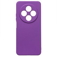 Силиконовый чехол Xiaomi Redmi 14C 4G/Poco C75 с закрытой камерой фиолетовый