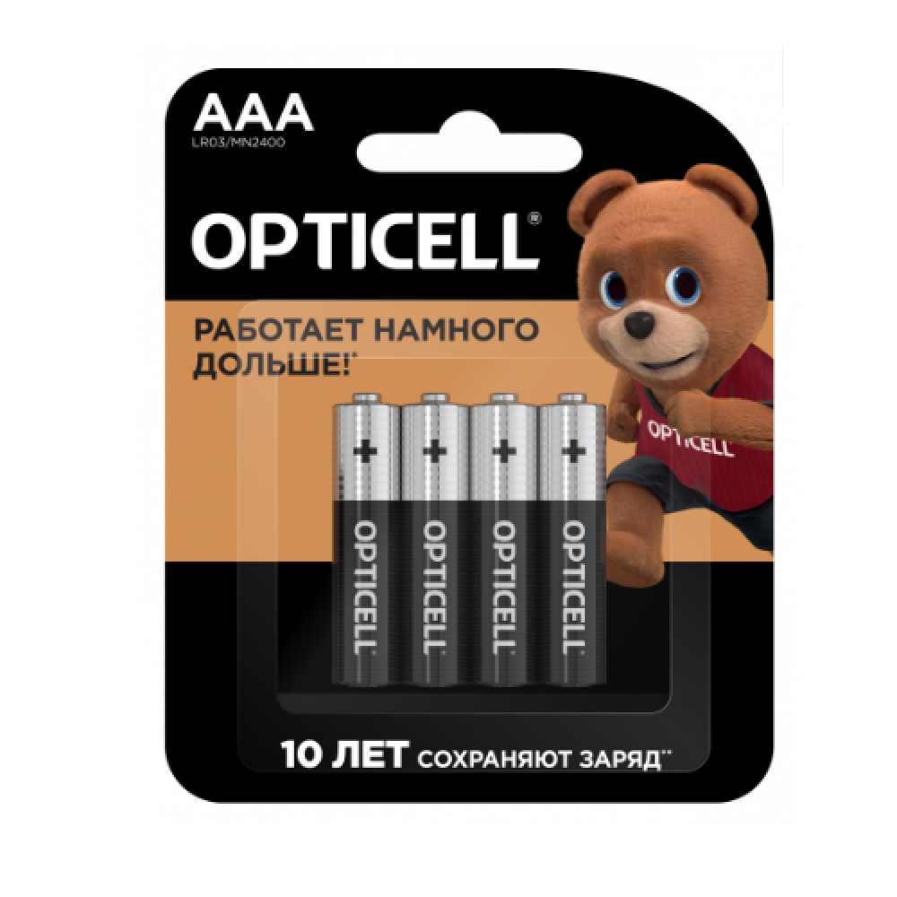 Батарейка ААA Opticell LR3 4BL Basic 4/48/192 1шт