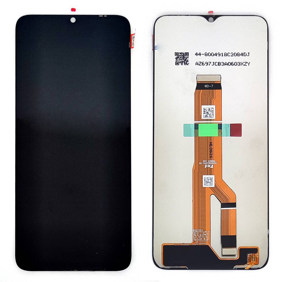 Дисплей для телефона Huawei Honor X6a (5109ATKH) в сборе с тачскрином Черный - Оригинал