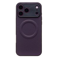 Кейс iPhone 17 Pro Max/18 Pro Max силикон SafeMag SM049 фиолетовый