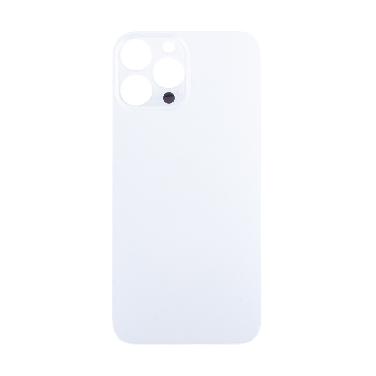 Задняя крышка iPhone 13 Pro Max (стекло) белый - Премиум