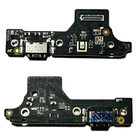 Шлейф Xiaomi Redmi 12 4G (23053RN02Y) плата системный разъем/микрофон