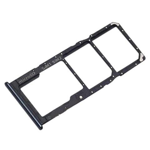 Контейнер SIM Samsung A307F (A30s) Черный