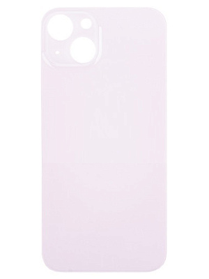 Задняя крышка iPhone 13 (стекло) розовый - Премиум