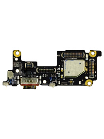 Шлейф Xiaomi 12T/12T Pro (22071212AG/MZB0CE5RU) плата системный разъем/разъем SIM/микрофон - Премиум