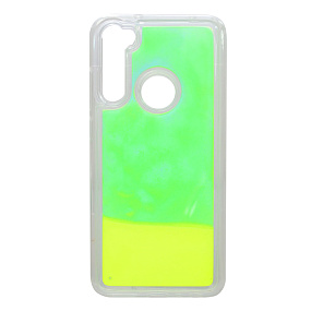 Силиконовый чехол Xiaomi Redmi Note 8/Redmi Note 8 (2021) SC095 (004) светящийся песок