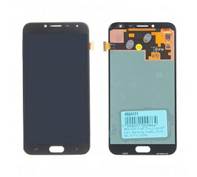 Дисплей для телефона Samsung J400F (J4 2018) в сборе с тачскрином Черный - In-Cell