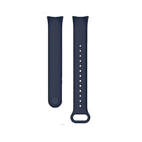 Ремешок силиконовый для браслета Xiaomi Mi Band 8 серый (016)