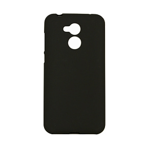 Силиконовый чехол Honor 5A матовый черный 