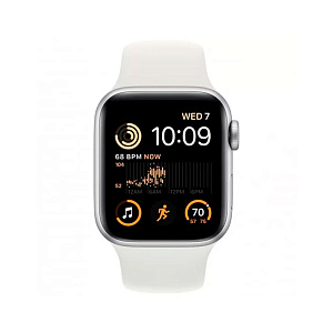 Часы наручные Apple Watch SE2 40mm серебро/белый
