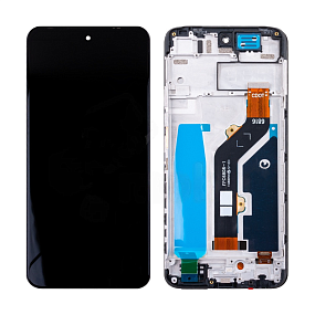 Дисплей для телефона Tecno Pova Neo 2 (LG6n) модуль с рамкой Черный - Оригинал