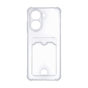 Силиконовый чехол Xiaomi Redmi A5 с визитницей прозрачный