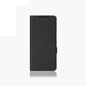 Чехол-книжка DF под кожу Tecno Camon 20/20 Pro черный