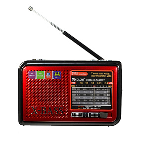 Радиоприемник GOLON RX-977BT красный