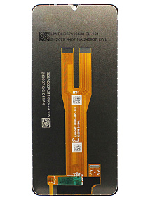 Дисплей для телефона Samsung A065F (A06) в сборе с тачскрином Черный - Оригинал