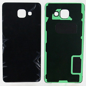 корпус для телефона Samsung A510F Задняя крышка (черный)