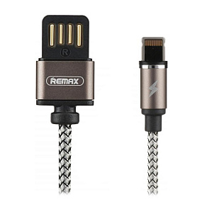 Дата кабель lightning - USB Remax Gravity RC-095i магнитный черный 