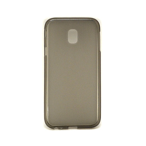 Силиконовый чехол для Samsung J327 Galaxy J3 (2017) прозрачный черный