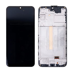 Дисплей для телефона Samsung A256E (A25 5G) модуль Черный - Оригинал