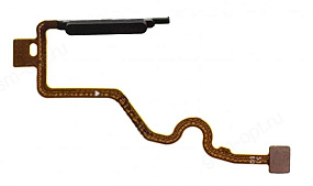 Шлейф Tecno Spark Go 1 (KL4) сканер отпечатка пальцев Черный