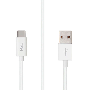 Дата кабель Type-C - USB TFN Forza CUSBCUSB5A1MWH 6A 1м белый