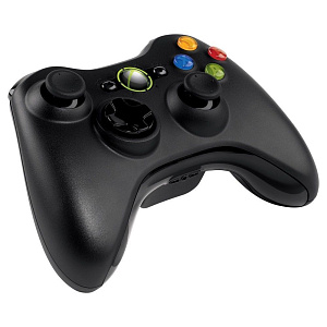 Геймпад Microsoft XBOX 360 14кн. беспроводной черный
